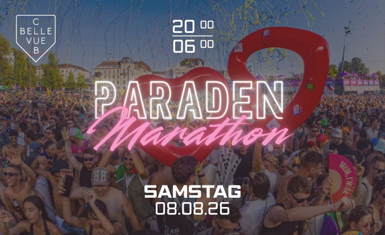 PARADEN MARATHON Club Bellevue, Freieckgasse 9, 8001 Zurich Billets