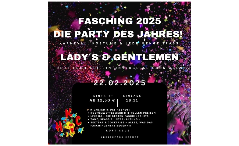 Hochheimer Fasching 2025 ${singleEventLocation} Tickets