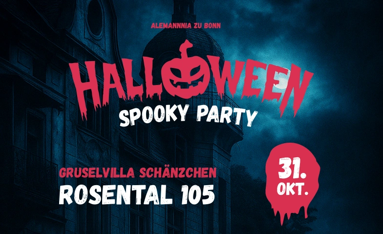 Halloween Spooky Party Bonner Alemannen, Rosental 105, 53111 Bonn Tickets