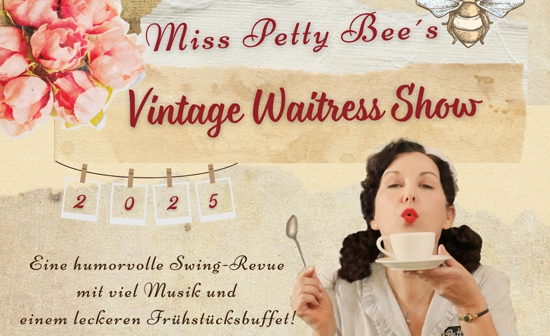 Miss Petty Bees -  Vintage Waitress show ${singleEventLocation} Tickets