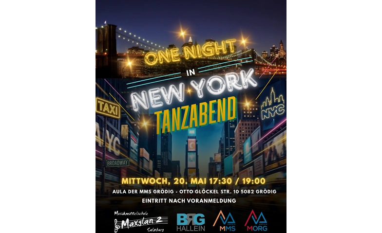 Tanzabend &bdquo;One Night in New York&ldquo; Billets