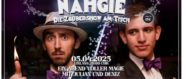 Event-Image for 'NAHGIE Die Zaubershow am Tisch'