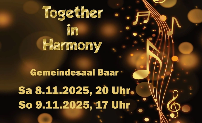 25 Jahre vocal emotions "Together in Harmony" Tickets