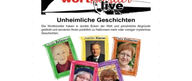 Event-Image for 'die wortkünstler live - UNHEIMLICHE GESCHICHTEN'