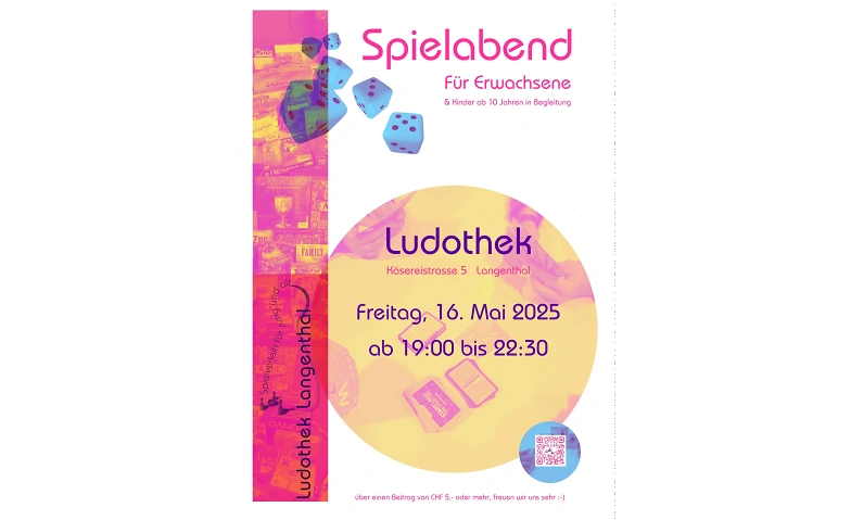 Spielabend in der Ludothek ${singleEventLocation} Tickets