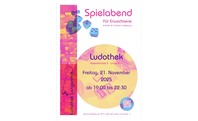 Spielabend in der Ludothek ${singleEventLocation} Tickets