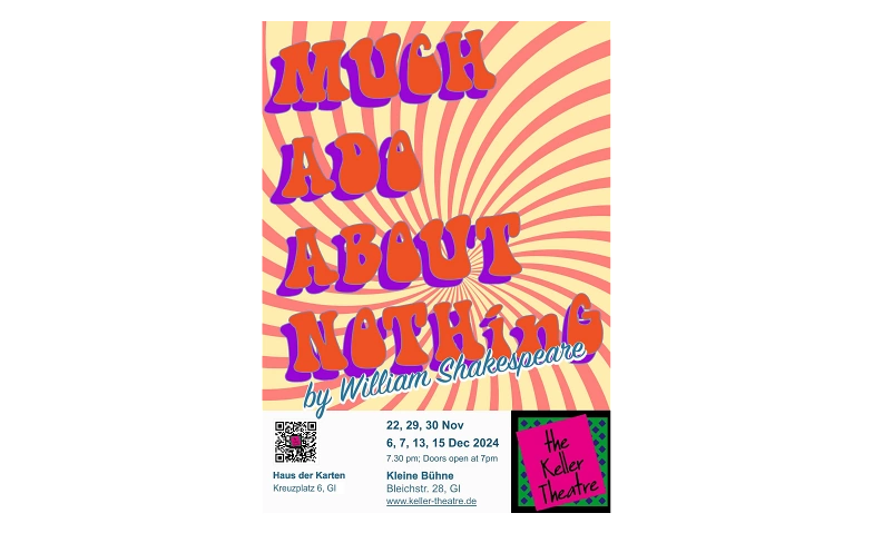 The Keller Theatre presents &quot;Much Ado about Nothing&quot; ${singleEventLocation} Tickets