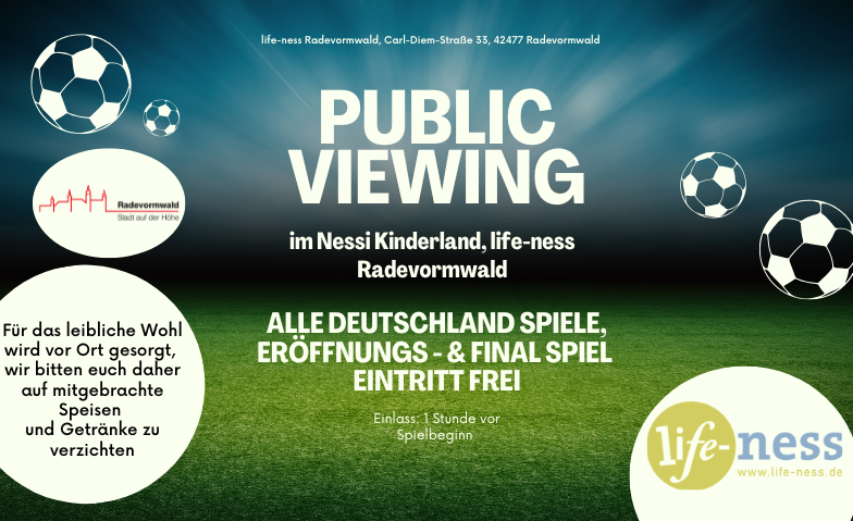 Public Viewing zur WM 2026 Tickets