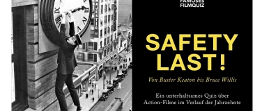 Event-Image for 'Filmquiz: SAFETY LAST! Von Buster Keaton bis Bruce Willis'