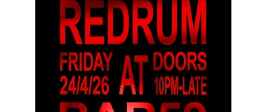 Event-Image for 'REDRUM AT BAR59! LIVE ACTS & AFTERPARTY'