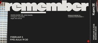 Event organiser of remember! KuPro der Klasse 2e