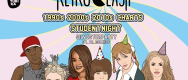 Event-Image for 'RETRO CLASH Silvesterparty Köln // 31.12. Klub Domhof'