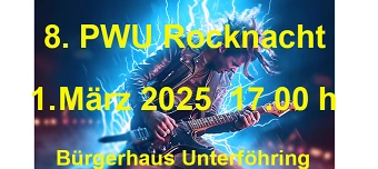 Veranstalter:in von PWU Rocknacht 2025