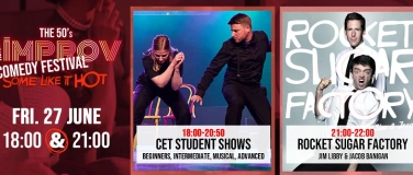 Event-Image for 'ZURICH IMPROV COMEDY FESTIVAL - ROCKET SUGAR FACTORY'