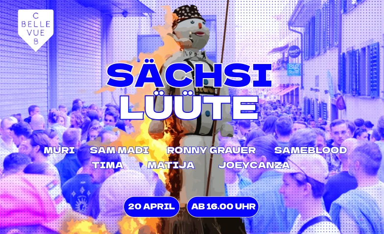 S&Auml;CHSIL&Uuml;&Uuml;TE Club Bellevue, Freieckgasse 9, 8001 Z&uuml;rich Tickets