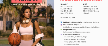 Event-Image for 'Musterverkauf Sportmode f&uuml;r Frauen'
