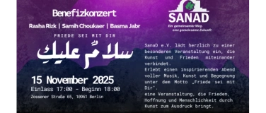 Event-Image for 'سلامٌ عليكِ Friede sei mit dir'