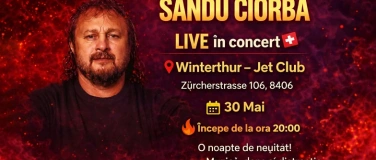 Event-Image for 'Concert SANDU CIORBĂ - 30 MAI 2026 - Jet Club din Winterthur'