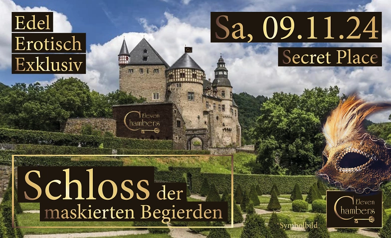 Schloss der maskierten Begierden - Erotik - Edel - Masken - ${singleEventLocation} Tickets