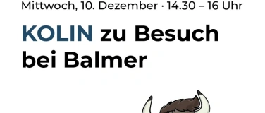Event-Image for 'KOLIN zu Besuch bei Bücher Balmer im Zugerland'