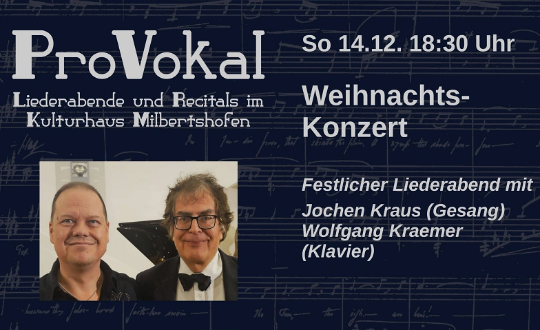 Weihnachtskonzert - Jochen Kraus &amp; Wolfgang Kraemer Tickets