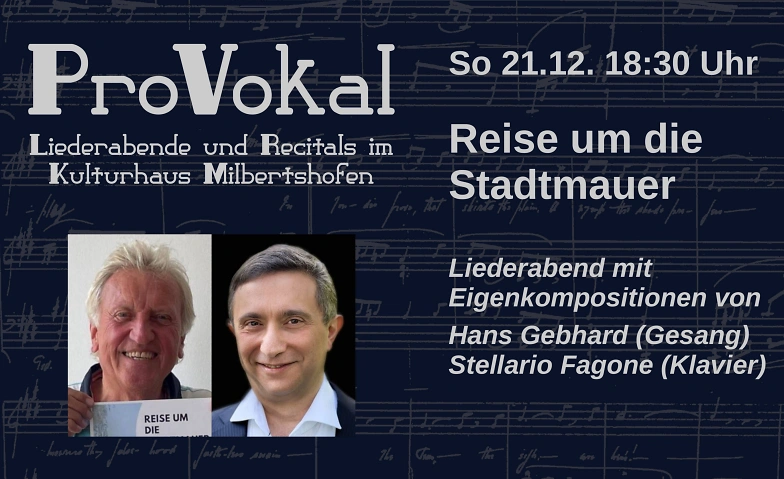 Reise um die Stadtmauer - Hans Gebhard &amp; Stellario Fagone Tickets