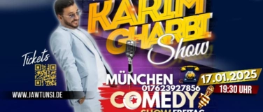 Event-Image for 'KARIM GHARBI Live in München am 17.01.2025'