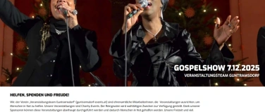 Event-Image for 'GOSPELSHOW GUNTRAMSDORF 2025'