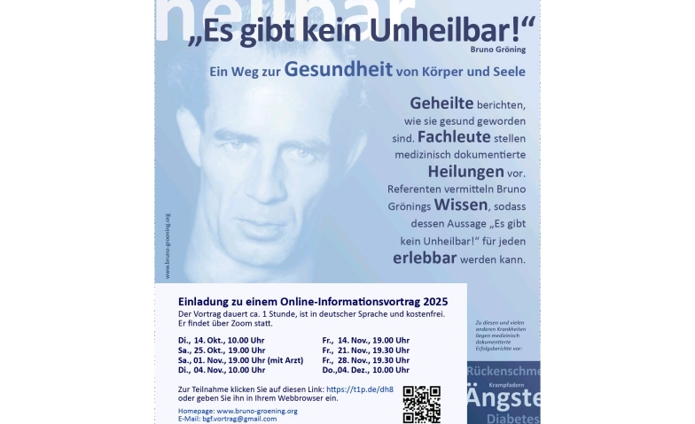 Online-Informationsvortrag 2025 Tickets