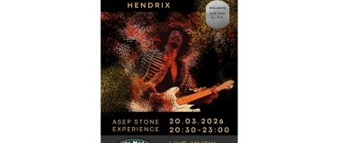 Event-Image for 'Live Music Jimy Hendrix Tribute by Asep Stone Experience'