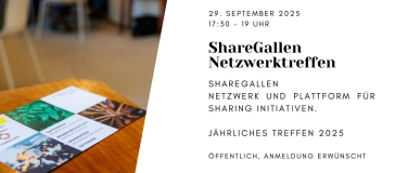 Event-Image for 'ShareGallen Netzwerktreffen'