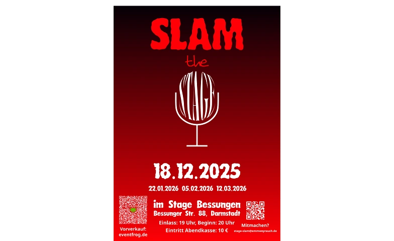Slam the Stage - Bessunger Poetry Slam Tickets