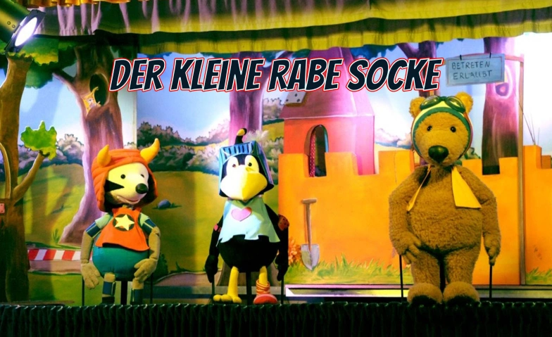 Der kleine Rabe Socke in Ingolstadt Rudolf-Koller-Saal (VHS), Ingolstadt, Hallstraße 5, 85049 Ingolstadt Tickets