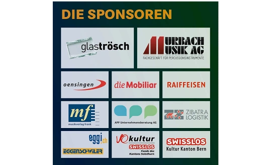 Sponsoring logo of Konzert Klangfusion 2025 event