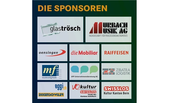 Sponsoring logo of Konzert Klangfusion 2025 event