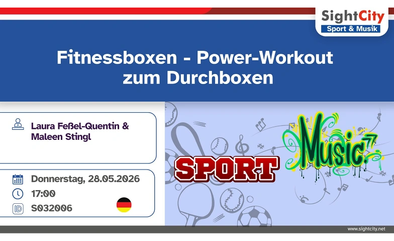 Fitnessboxen - Power-Workout zum Durchboxen Tickets