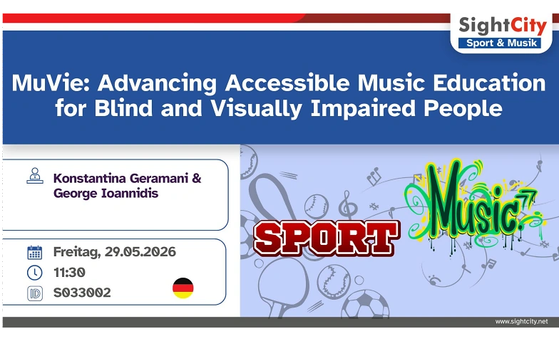 MuVie: Music Education for Blind and Visually Impaired Tickets