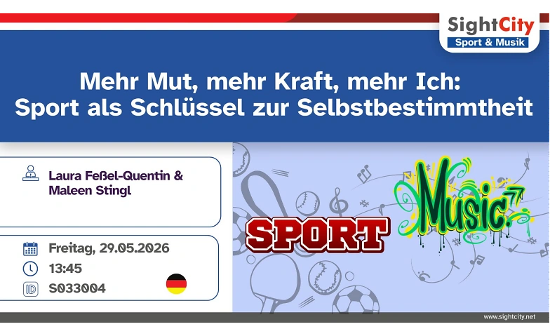 Sport als Schl&uuml;ssel zur Selbstbestimmung im Alltag" Tickets