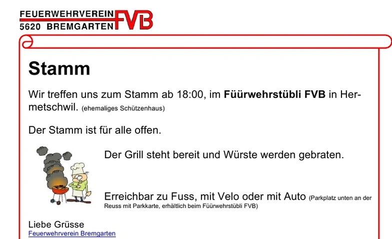 FVB Stamm Tickets