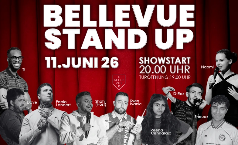 BELLEVUE STAND UP Club Bellevue, Freieckgasse 9, 8001 Zurich Billets