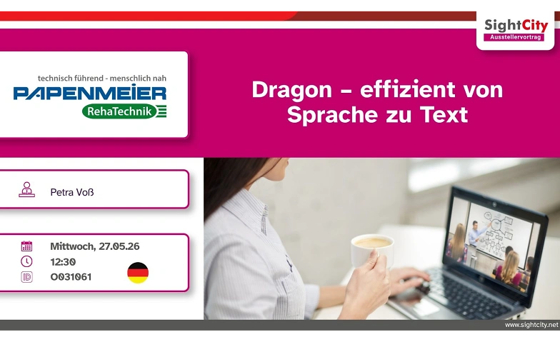 Dragon &ndash; effizient von Sprache zu Text Tickets