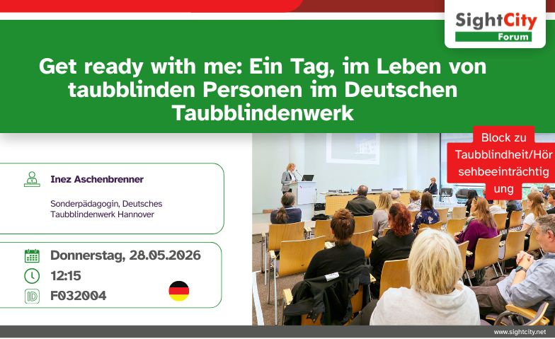 Taubblindenwerk: Ein Tag im Leben taubblinder Menschen Tickets