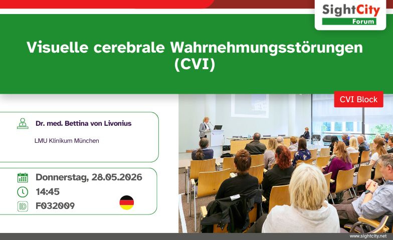 CVI - augen&auml;rztlich und orthoptisch abkl&auml;ren Tickets