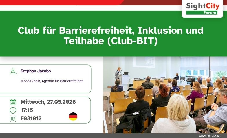 Club f&uuml;r Barrierefreiheit, Inklusion und Teilhabe (Club-BIT) Tickets
