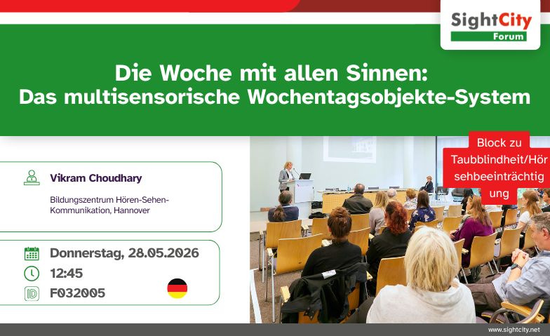 Woche mit allen Sinnen: Multisensorisches System Tickets
