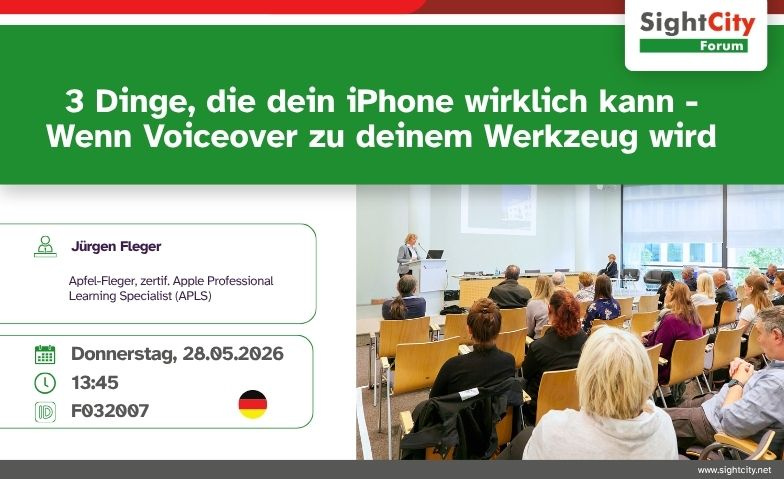 3 Dinge, die dein iPhone kann - Voiceover wird zum Werkzeug Tickets