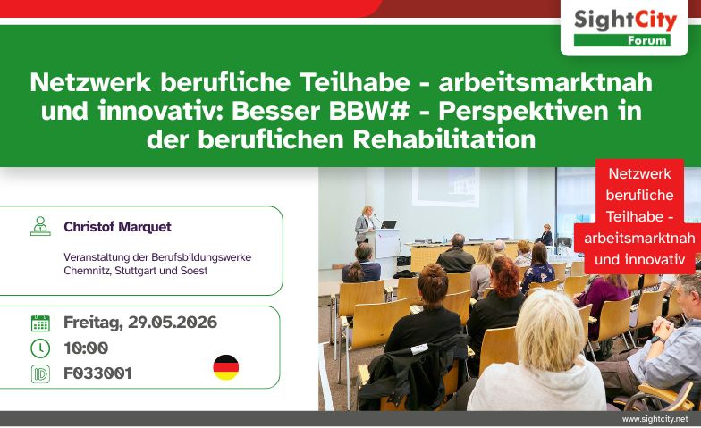 Besser BBW# - Perspektiven in der beruflichen Rehabilitation Tickets