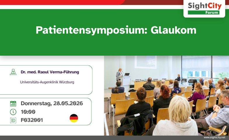 Patientensymposium: Glaukom Tickets