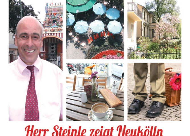 Führung Berlin Neukölln Reuterkiez  Reinhold Steinle Cafe Klötze und Schinken, Bürknerstraße 12, 12047 Berlin Tickets