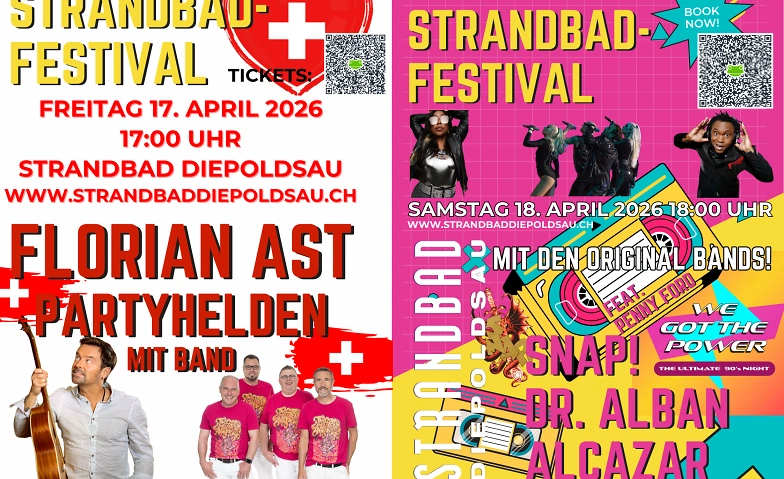 Strandbad-Festival 2026 Schwiizer-Musig-Obig Tickets